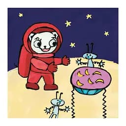 Дитяча книжка Час Майстрів Киця-Миця в космосі 253585 - мініатюра 4