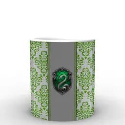 Кухоль GeekLand Harry Potter Гаррі Поттер Слізерін HP.02.056 330 мл білий