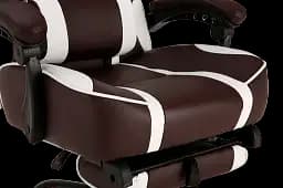 Геймерське крісло GT Racer коричневе з білим (X-2748 Dark Brown/White) - мініатюра 7