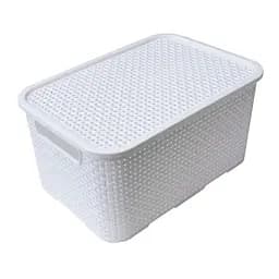 Кошик Ротанг з кришкою в асортименті 6 л