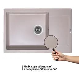 Кухонна мийка Lidz 781x510/200 COL-06 (LIDZCOL06781510200) - мініатюра 3