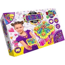 Набір креативної творчості Danko Toys Скринька SHBC-01-01U декор пластиліном Квітка