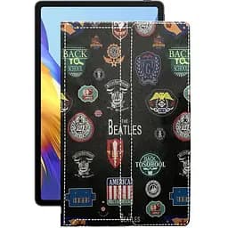 Чохол StatusCASE з екошкіри для планшету Honor Tab 7 Бітлз