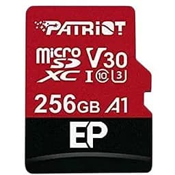 Карта пам'яті MicroSDXC 256 ГБ U3 A1 V30 PATRIOT EP + adapter