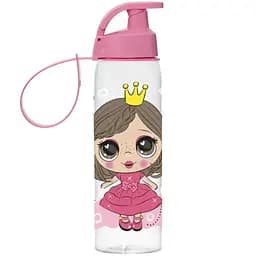 Детская бутылка для воды Herevin Princess 500 мл розовая (6651336)