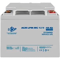Акумулятор LogicPower AGM-MG 12V/40Ah/480Wh [3874] [125807] - мініатюра 2