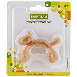 Силіконовий прорізувач Baby Team Котик (4026) - мініатюра 2