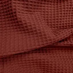 Плед-покривало Cosas Greek Waffle Ruby вафельне 75х95 см (Blanket_29Ruby_GreekWaffle_75x95) - мініатюра 4
