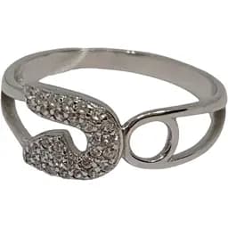 Серебряное кольцо Диама с фианитами. Артикул 11011123426 18