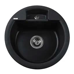 Гранитная мойка Globus Lux Guron графит 480 мм А0001, Графит