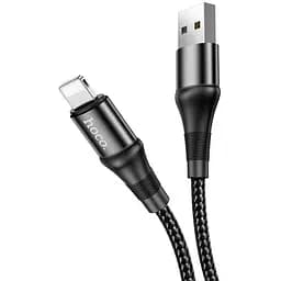 Кабель Hoco X50 Excellent charging data cable for Lightning Чорний
