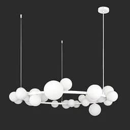 Люстра у стилі модерн цоколь G9 Levistella 918LP267-24 WH+WH