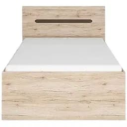 Ліжко односпальне Гербор Ельпасо LOZ90 без основи під матрац 90x200 см Дуб санремо світлий (GRB-1011)