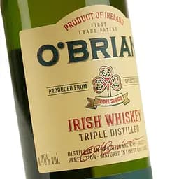 Віскі O'Brian Blended Irish Whisky 40 % 0.5 л - мініатюра 5