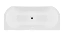 Ванна акрилова пристінна Rea Capri 170x75 white REA-W9801, Білий - мініатюра 3