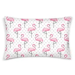 Дитяча постільна білизна в ліжечко FLAMINGO, рожевий (FlamingoDotsGrey_30RoseLight_140) - мініатюра 3
