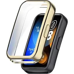 Чехол-накладка DK CDK для Huawei Band 10 Silicone Face Case (016324) (pale gold)
