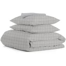 Комплект постільної білизни Cosas Grey geometry Сімейний сірий (CellAshgrey_Grey_160x2)