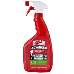Спрей-знищувач Nature's Miracle Advanced Stain and Odor Eliminator для видалення плям і запахів від собак з посиленою формулою 946 мл