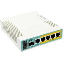 Маршрутизатор MikroTik RouterBoard RB960PGS hEX PoE (800MHz/128Mb, 1xUSB, 5х1000Мбит, Passive PoE)