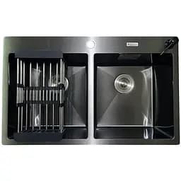 Кухонна мийка Romzha Arta U-730SD BL