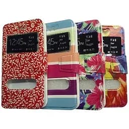 Чехол-книжка для Lenovo A8/A806 с 2 окнами