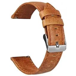 Шкіряний ремінець Primo для годинника Garmin Vivoactive 3/Vivomove HR/Forerunner 245/645 Light Brown
