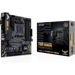Материнська плата Asus TUF Gaming AM4 (B450) B450M-PLUS II, B450, 4xDDR4, CrossFire, Int.Video(CPU), 6xSATA3, 1xM.2, 1xPCI-E 16x 3.0, 1xPCI-E 16x 2.0, 1xPCI-E 1x 2.0, ALC887, RTL8111H, 6xUSB3.2/6xUSB2.0, DVI-D/HDMI, mATX - мініатюра 2