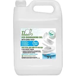 Эко Гель для мытья посуды nO% green home с пищевой содой, 5 л
