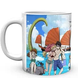 Кружка GeekLand Blue Exorcist синяя Экзорцист BE 02.21 330 мл белая