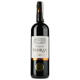 Вино Chateau de Sadran Bordeaux, красное, сухое, 0,75 л