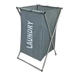 Кошик для білизни Supretto, складаний, сірий (7941)