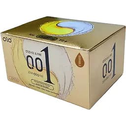 Презервативи Olo 0.01 Ice and Fire з термоефектом авокадо 10 шт. (ROZ6400230145) - мініатюра 2