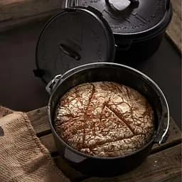 Казан з кришкою Groenberg Askja Pot 33 cm/10 L Black (266018) - мініатюра 9