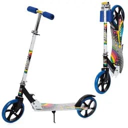 Самокат детский iTrike SR 2-050-1-WBL складной