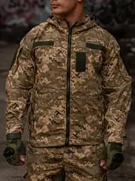 Куртка-вітрівка тактична Klost Poplin колір ММ14, 60