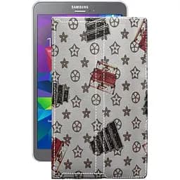 Чохол StatusCASE з екошкіри для планшету Samsung Galaxy Tab A8.0 (T355) Луі-Вітон-білий