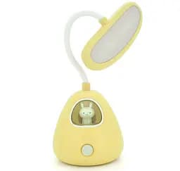 Гибкая настольная лампа Voltronic Rabbit Yellow с органайзером, 3 режима, 4,2V 300mAh