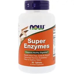 Ензими Now Foods Super Enzymes 90 таблеток