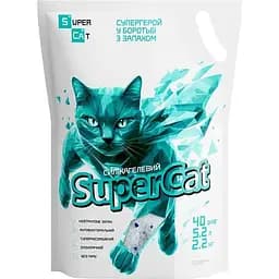 Силикагелевый наполнитель SuperCat для кошачьих туалетов 2.2 кг