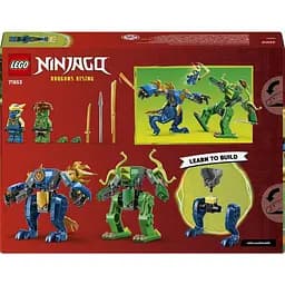 Конструктор LEGO Ninjago Битва робота дракона Джея 107 деталей (71853) - мініатюра 9