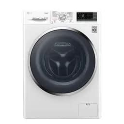Стирально-сушильная машина LG F2J7HG2W, 7кг (4кг), 1200, В, Пар, глубина 45см, Дисплей, Инвертор, Белый (F2J7HG2W)