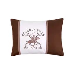 Наволочки Beverly Hills Polo Club - BHPC 029 Brown 50x70 (2 од) - мініатюра 2