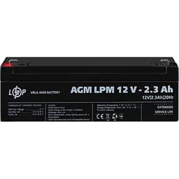Аккумулятор LogicPower AGM 12V (12V/2.3Ah/27.6Wh) (4132) [109156]