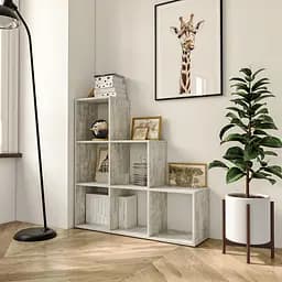 Стеллаж для книг Moreli GT-39 1071x1076x280 мм Урбан лайт (mo-gt39-beton)