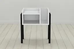 Тумба модульна Ferrum-decor Амелі 540x450x320 метал Чорний ДСП Білий 16 мм (FRD-103004) - мініатюра 3