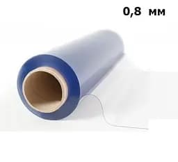 М'яке скло у рулонах Soft Glass Силіконова скатертину для меблів Шир.1,0 м - 30м (товщина 0,8 мм) Матова - мініатюра 3