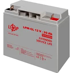 Акумулятор LogicPower GEL 12V [12V/20Ah/240Wh] [5214] [109029] - мініатюра 3