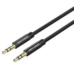 Кабель Vention Fabric Braided 3.5mm Male to Male Audio Cable 1.5m Black (BAGBG)