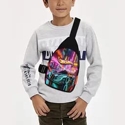 Сумка через плечо детская Hot Wheels 29х17 см сумка слинг для мальчика (02255)